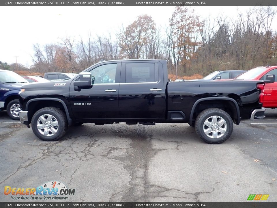 2020 Chevrolet Silverado 2500HD LTZ Crew Cab 4x4 Black / Jet Black Photo #2
