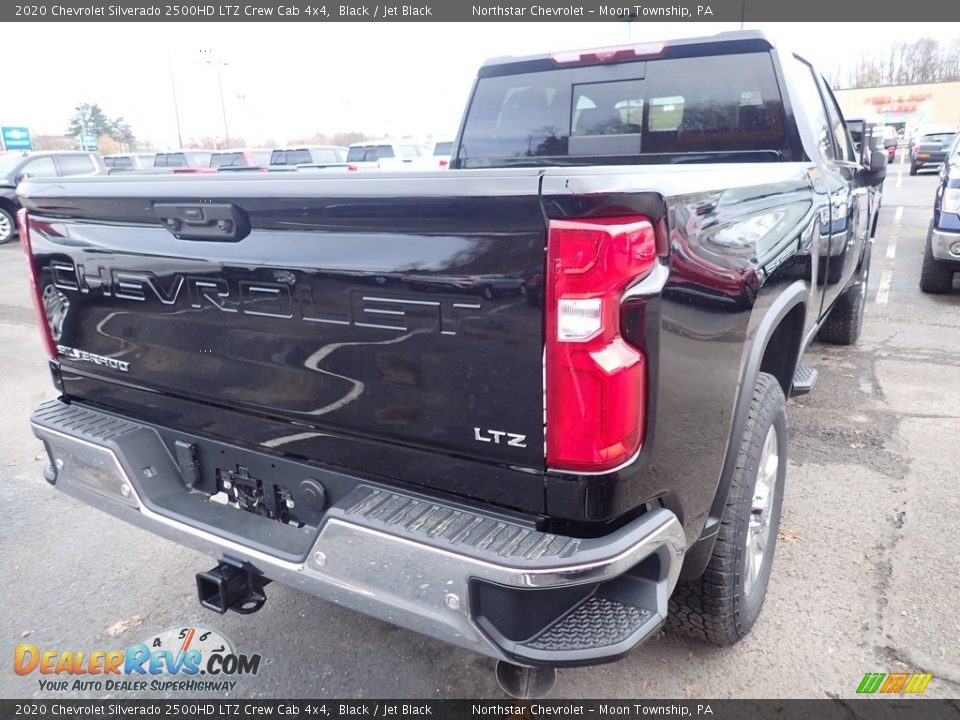 2020 Chevrolet Silverado 2500HD LTZ Crew Cab 4x4 Black / Jet Black Photo #5