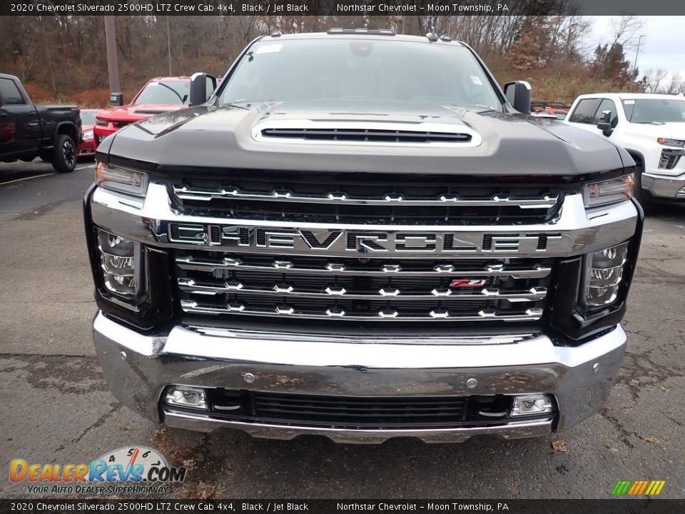 2020 Chevrolet Silverado 2500HD LTZ Crew Cab 4x4 Black / Jet Black Photo #8