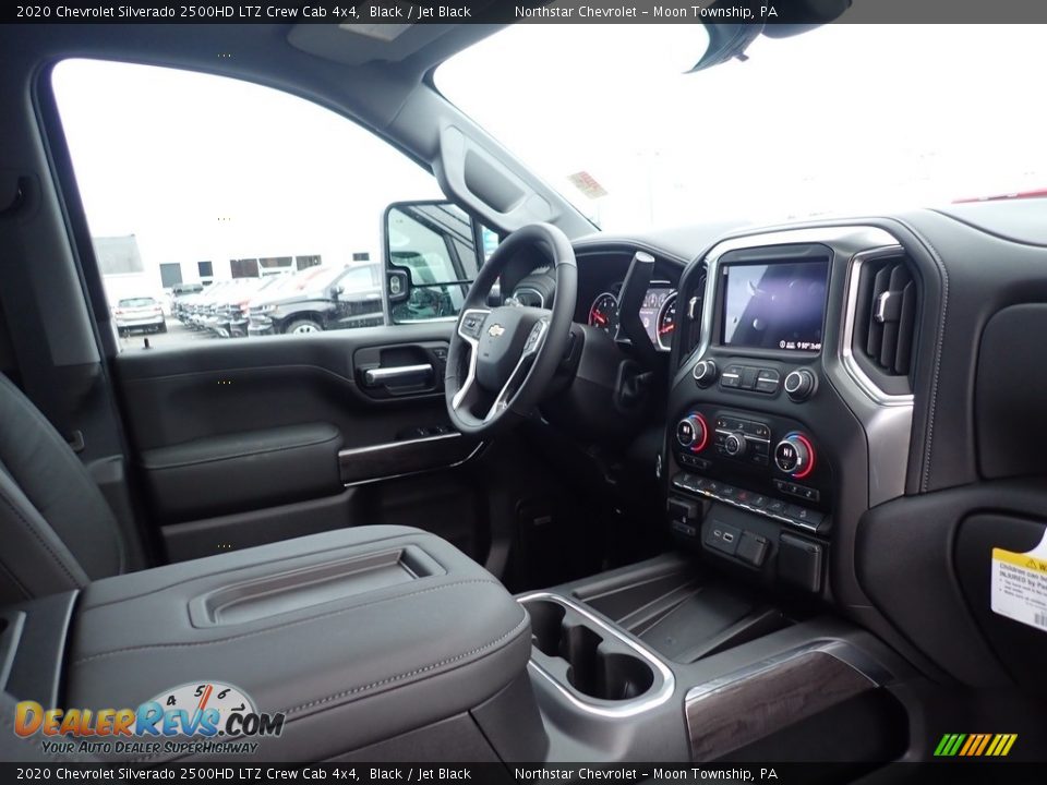 2020 Chevrolet Silverado 2500HD LTZ Crew Cab 4x4 Black / Jet Black Photo #11