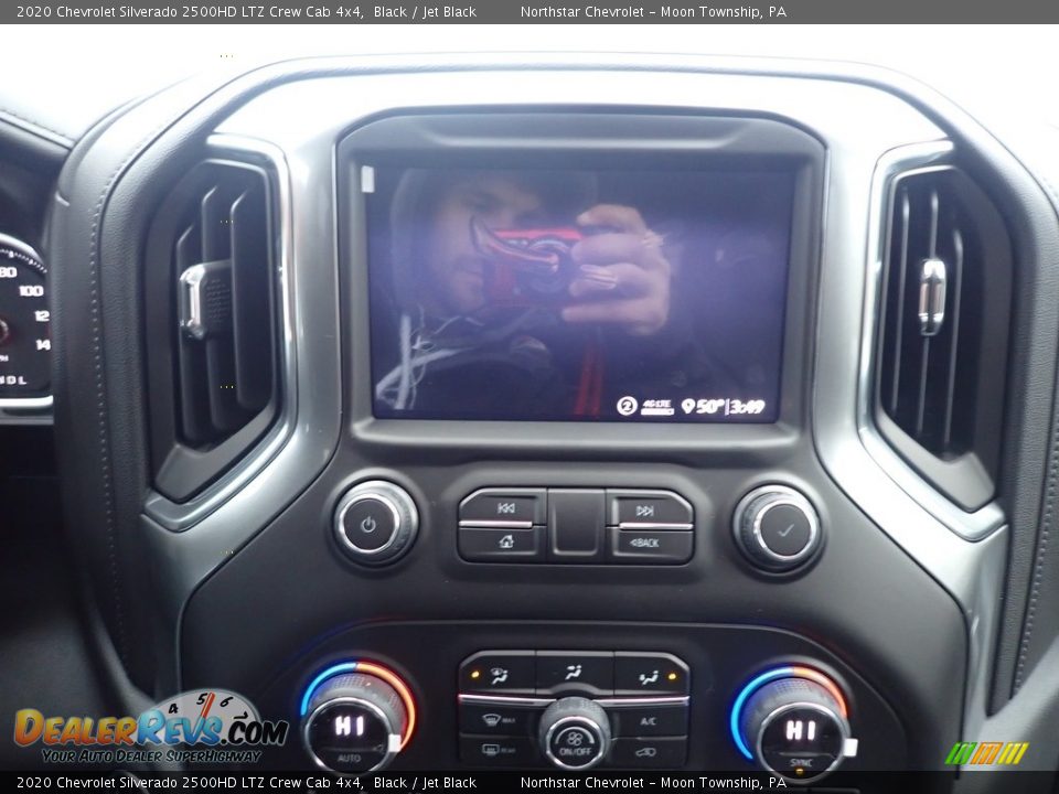 2020 Chevrolet Silverado 2500HD LTZ Crew Cab 4x4 Black / Jet Black Photo #17
