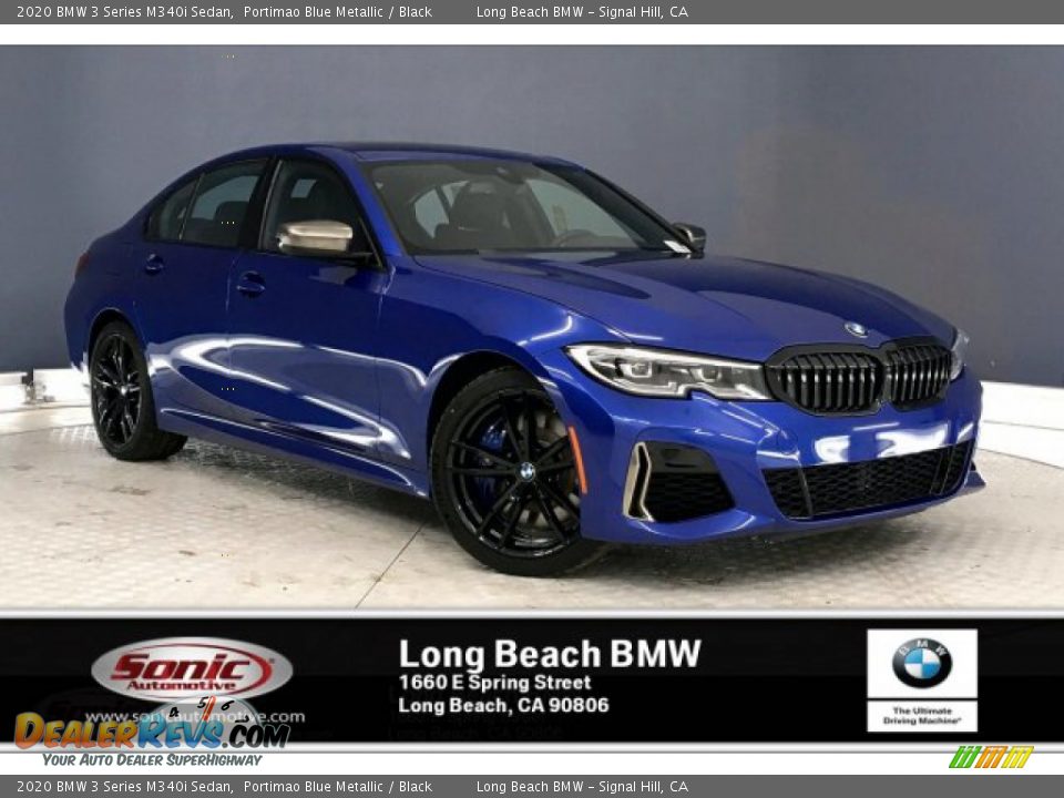 2020 BMW 3 Series M340i Sedan Portimao Blue Metallic / Black Photo #1