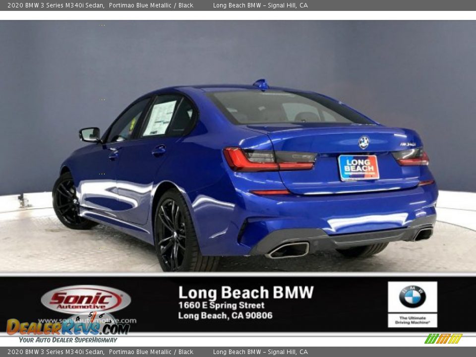 2020 BMW 3 Series M340i Sedan Portimao Blue Metallic / Black Photo #2