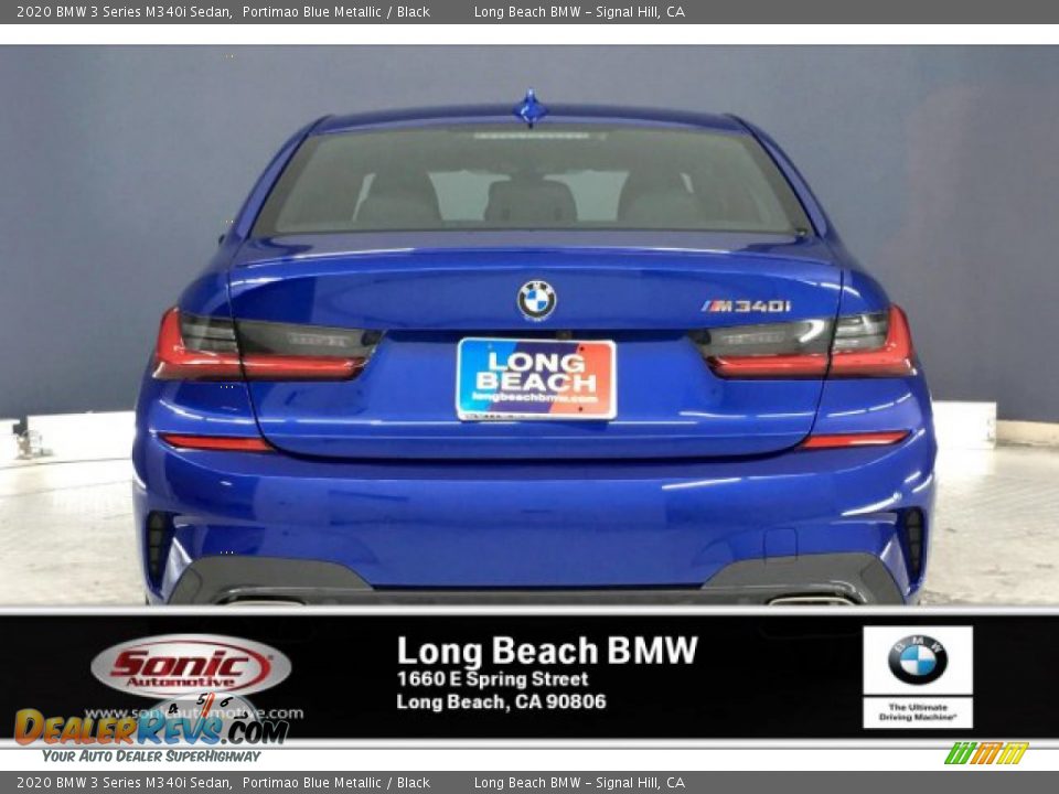 2020 BMW 3 Series M340i Sedan Portimao Blue Metallic / Black Photo #3