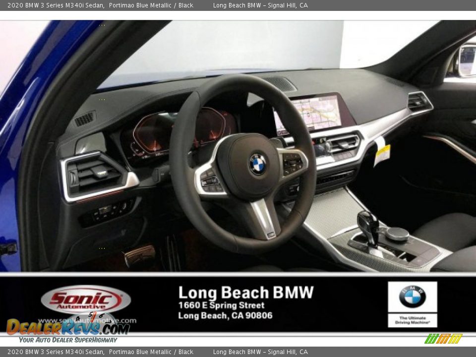 2020 BMW 3 Series M340i Sedan Portimao Blue Metallic / Black Photo #4