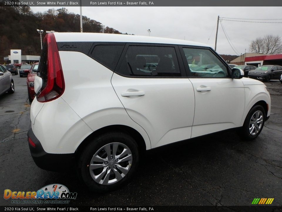2020 Kia Soul LX Snow White Pearl / Black Photo #2