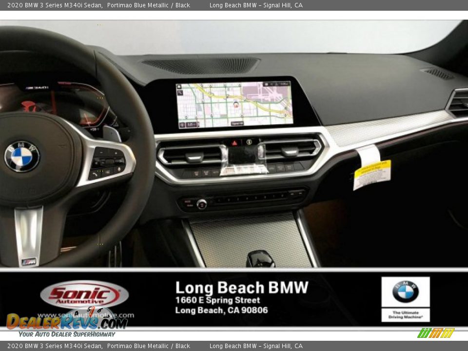 2020 BMW 3 Series M340i Sedan Portimao Blue Metallic / Black Photo #5