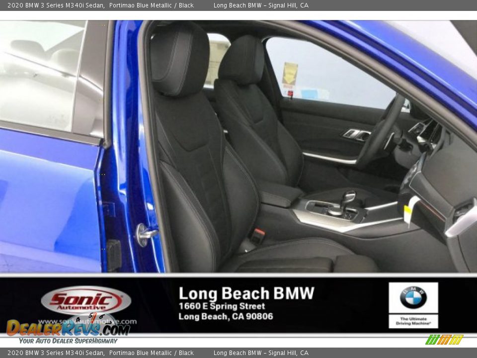 2020 BMW 3 Series M340i Sedan Portimao Blue Metallic / Black Photo #7