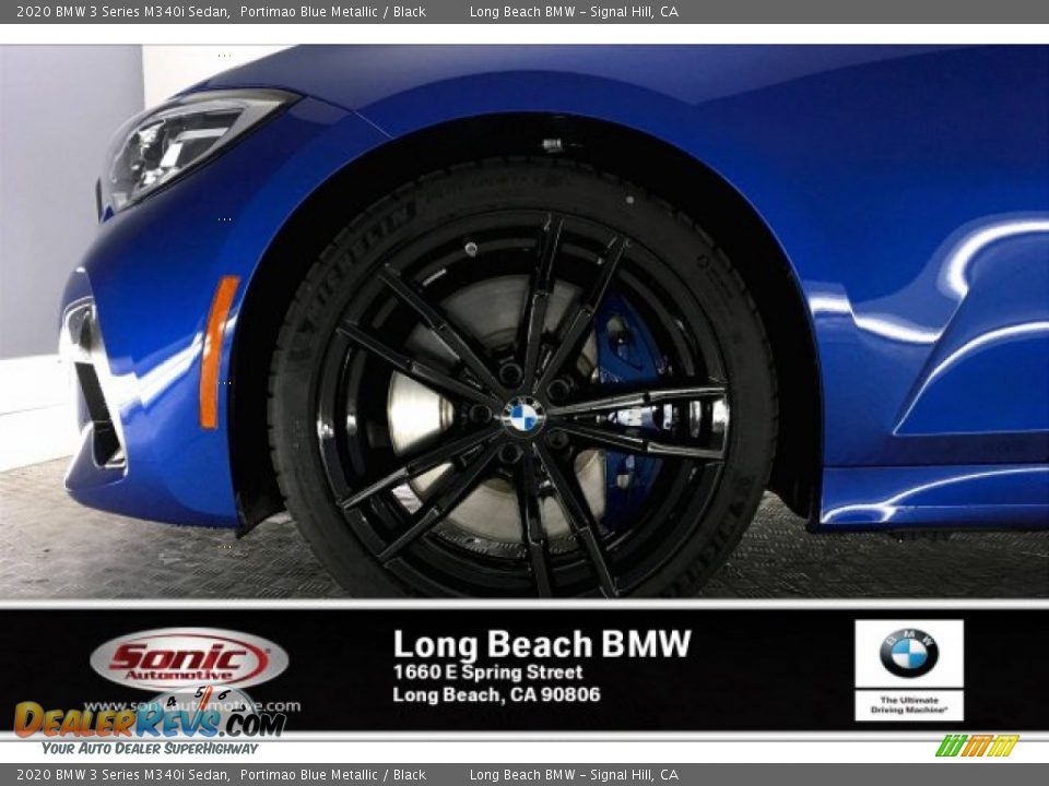 2020 BMW 3 Series M340i Sedan Portimao Blue Metallic / Black Photo #9