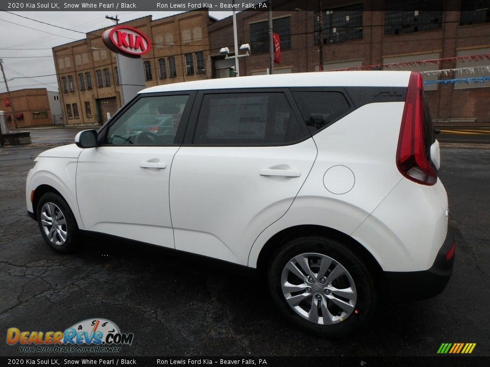 2020 Kia Soul LX Snow White Pearl / Black Photo #5