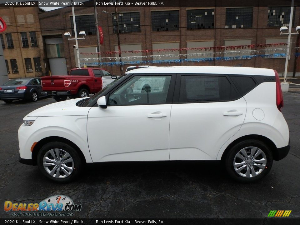 2020 Kia Soul LX Snow White Pearl / Black Photo #6