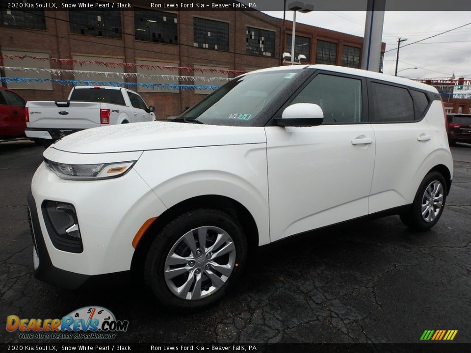 2020 Kia Soul LX Snow White Pearl / Black Photo #7