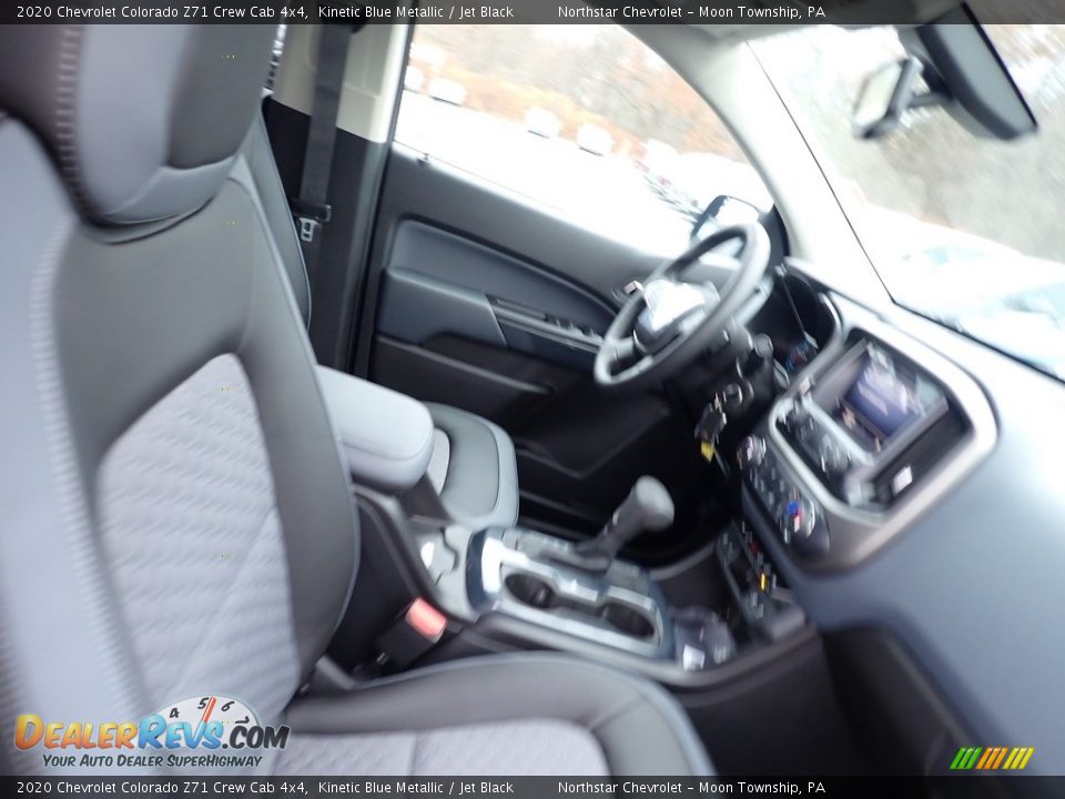 2020 Chevrolet Colorado Z71 Crew Cab 4x4 Kinetic Blue Metallic / Jet Black Photo #10