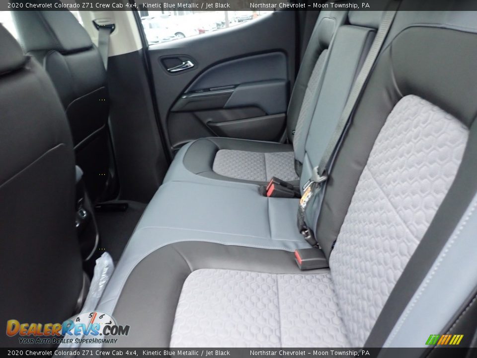 2020 Chevrolet Colorado Z71 Crew Cab 4x4 Kinetic Blue Metallic / Jet Black Photo #12