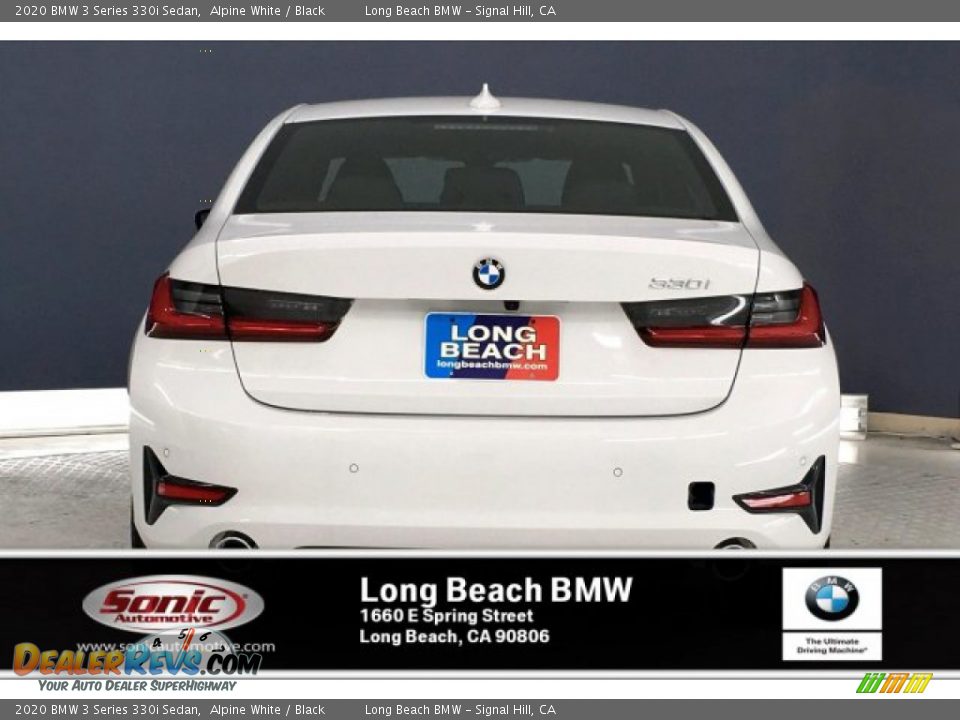 2020 BMW 3 Series 330i Sedan Alpine White / Black Photo #3