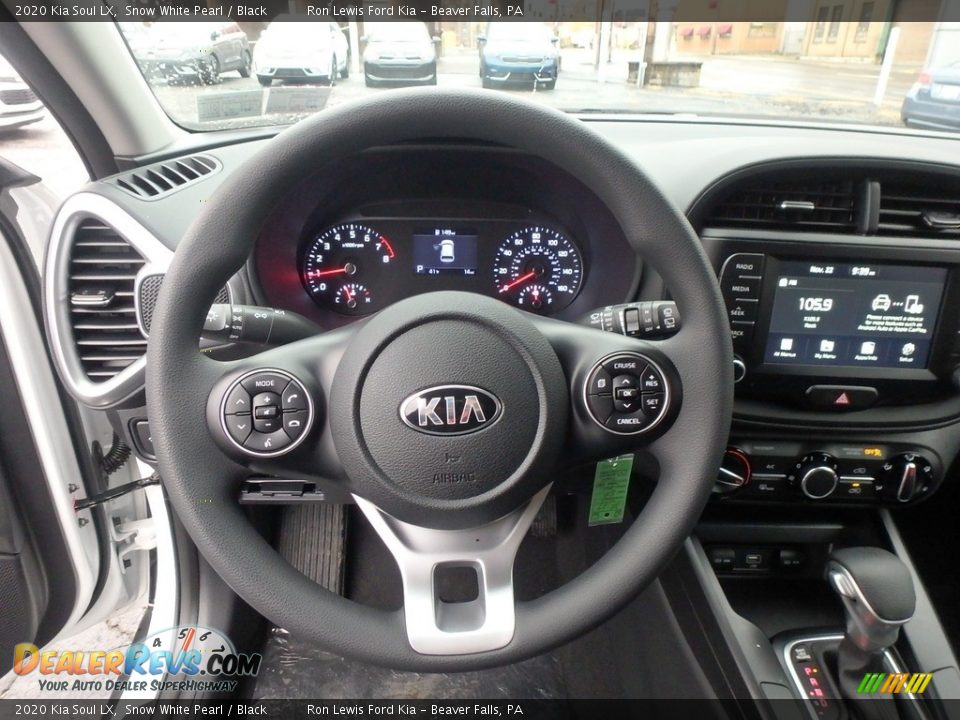 2020 Kia Soul LX Snow White Pearl / Black Photo #18