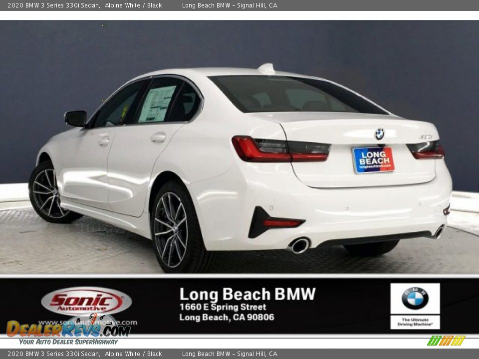 2020 BMW 3 Series 330i Sedan Alpine White / Black Photo #2