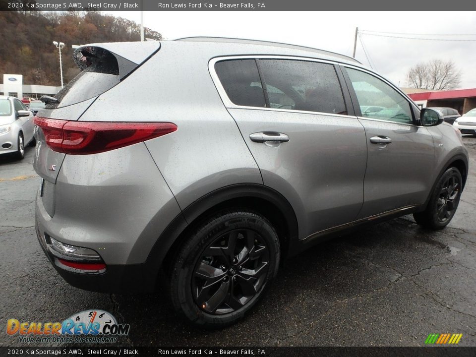 2020 Kia Sportage S AWD Steel Gray / Black Photo #2