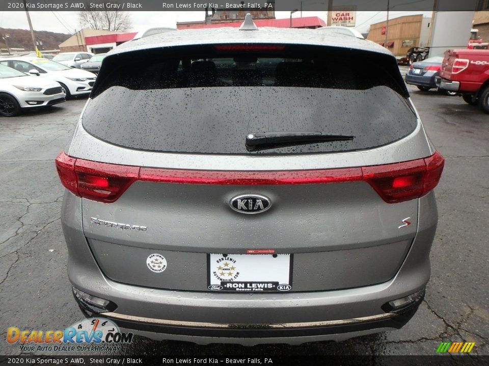 2020 Kia Sportage S AWD Steel Gray / Black Photo #3
