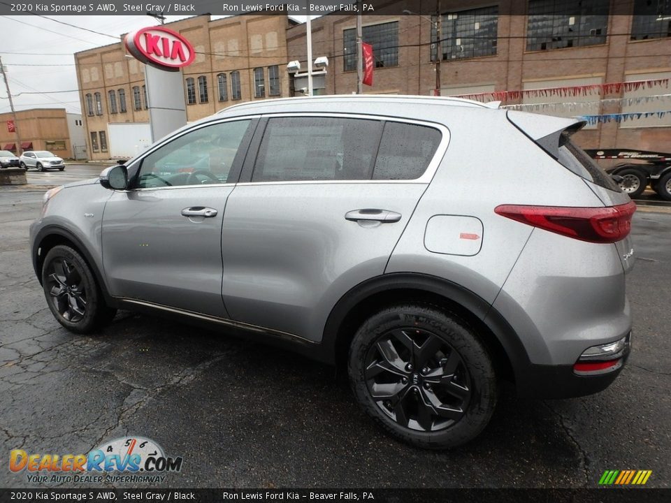 2020 Kia Sportage S AWD Steel Gray / Black Photo #5