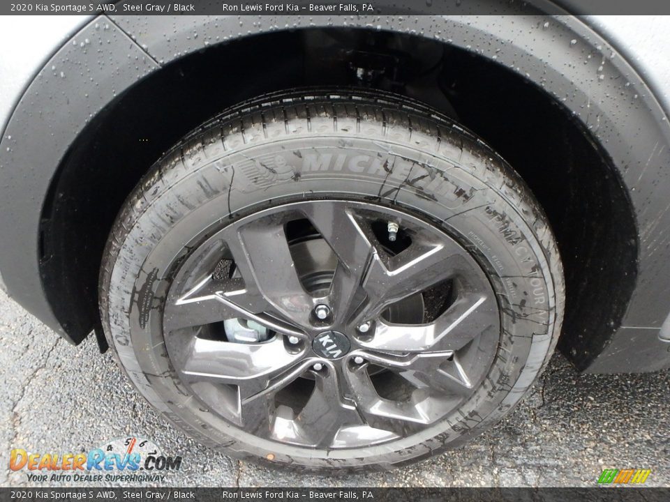 2020 Kia Sportage S AWD Steel Gray / Black Photo #10