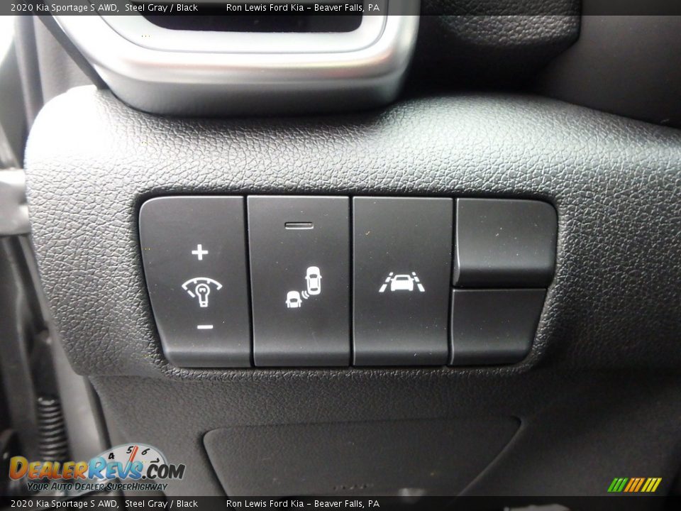 2020 Kia Sportage S AWD Steel Gray / Black Photo #12