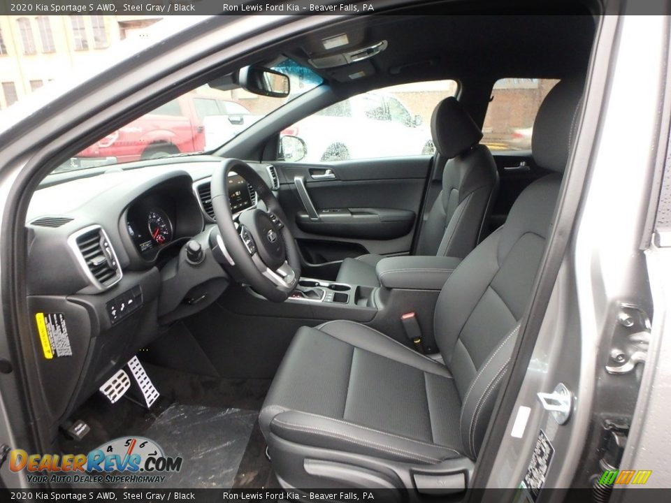 2020 Kia Sportage S AWD Steel Gray / Black Photo #14