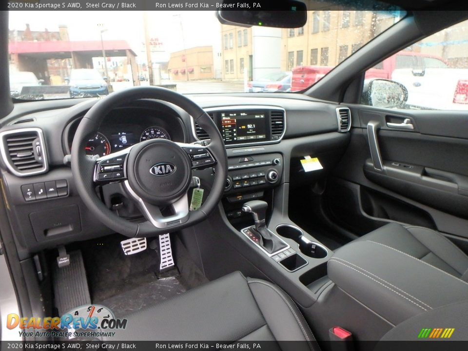 2020 Kia Sportage S AWD Steel Gray / Black Photo #16