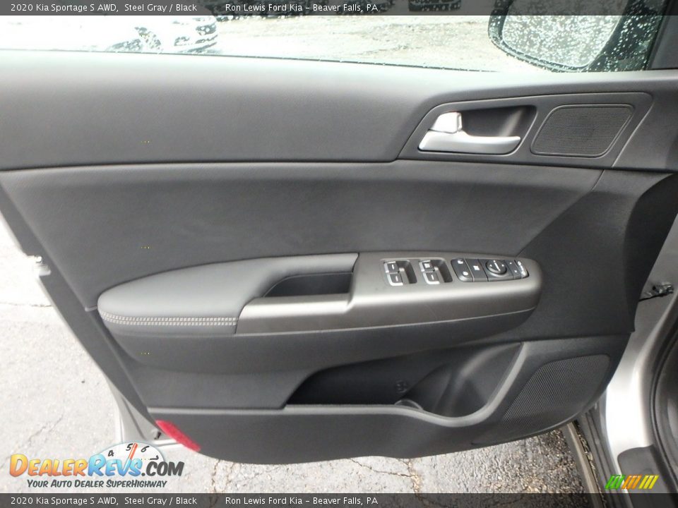 2020 Kia Sportage S AWD Steel Gray / Black Photo #17
