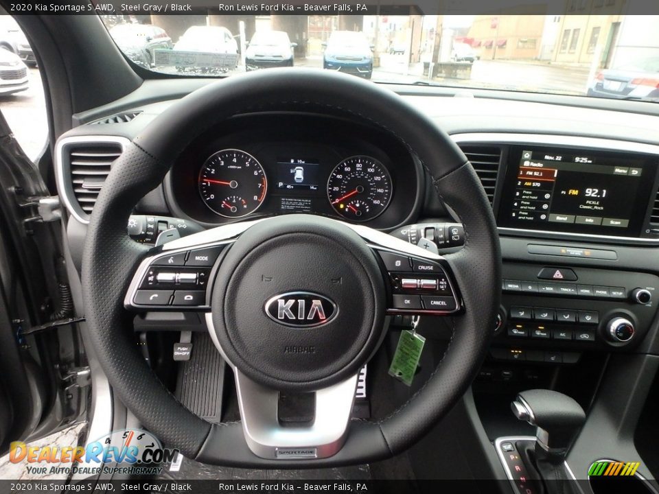 2020 Kia Sportage S AWD Steel Gray / Black Photo #18