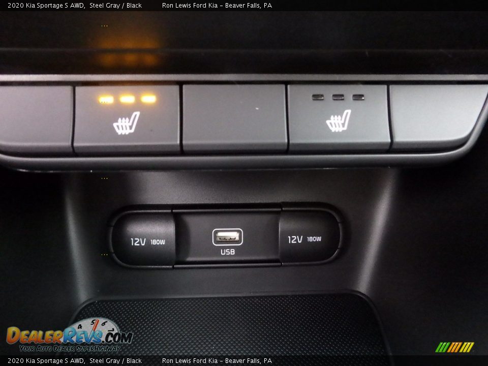 2020 Kia Sportage S AWD Steel Gray / Black Photo #20