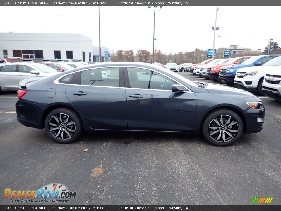 2020 Chevrolet Malibu RS Shadow Gray Metallic / Jet Black Photo #6