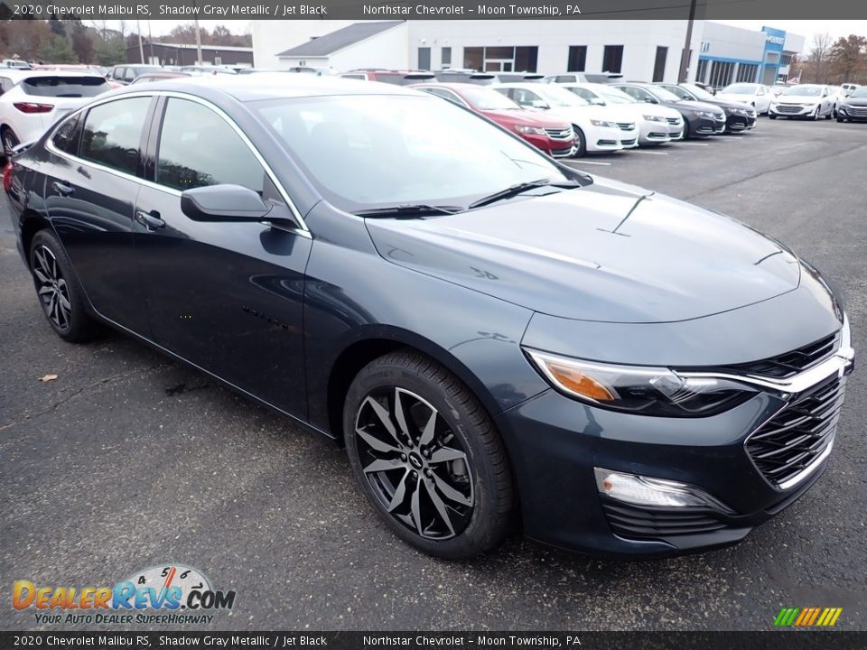 2020 Chevrolet Malibu RS Shadow Gray Metallic / Jet Black Photo #7