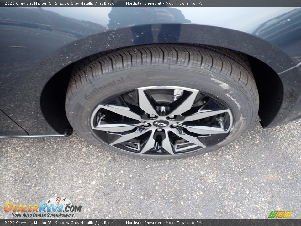 2020 Chevrolet Malibu RS Shadow Gray Metallic / Jet Black Photo #9