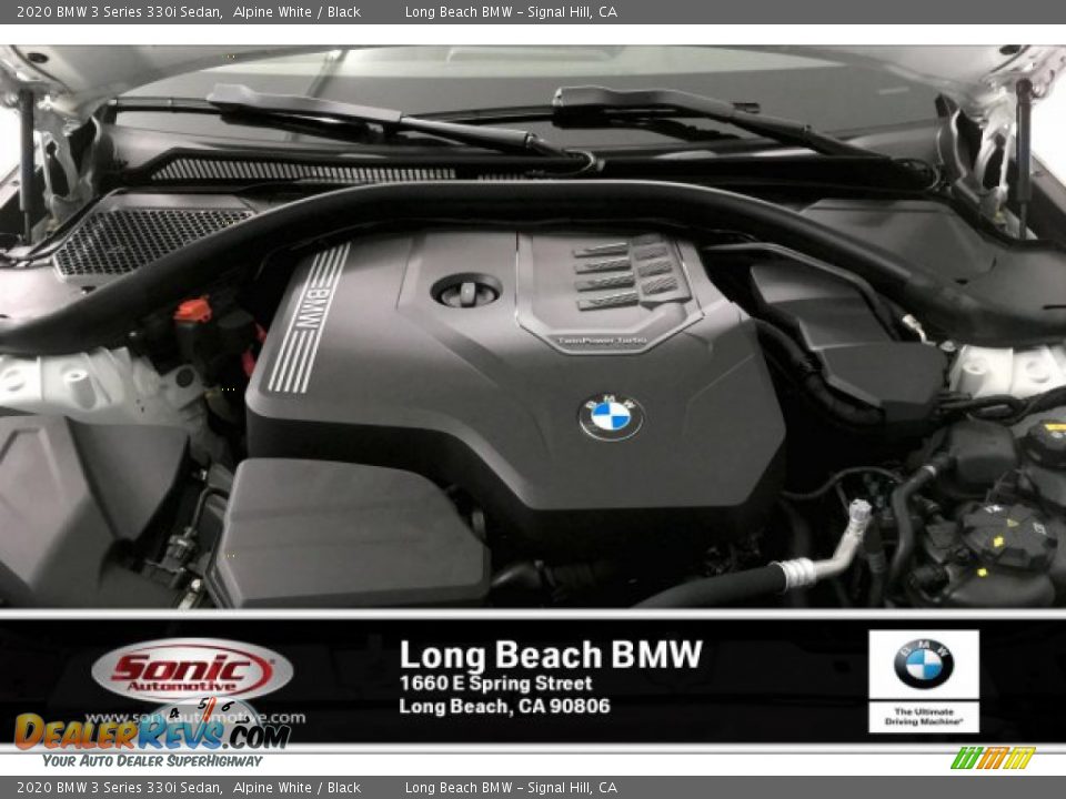2020 BMW 3 Series 330i Sedan Alpine White / Black Photo #8