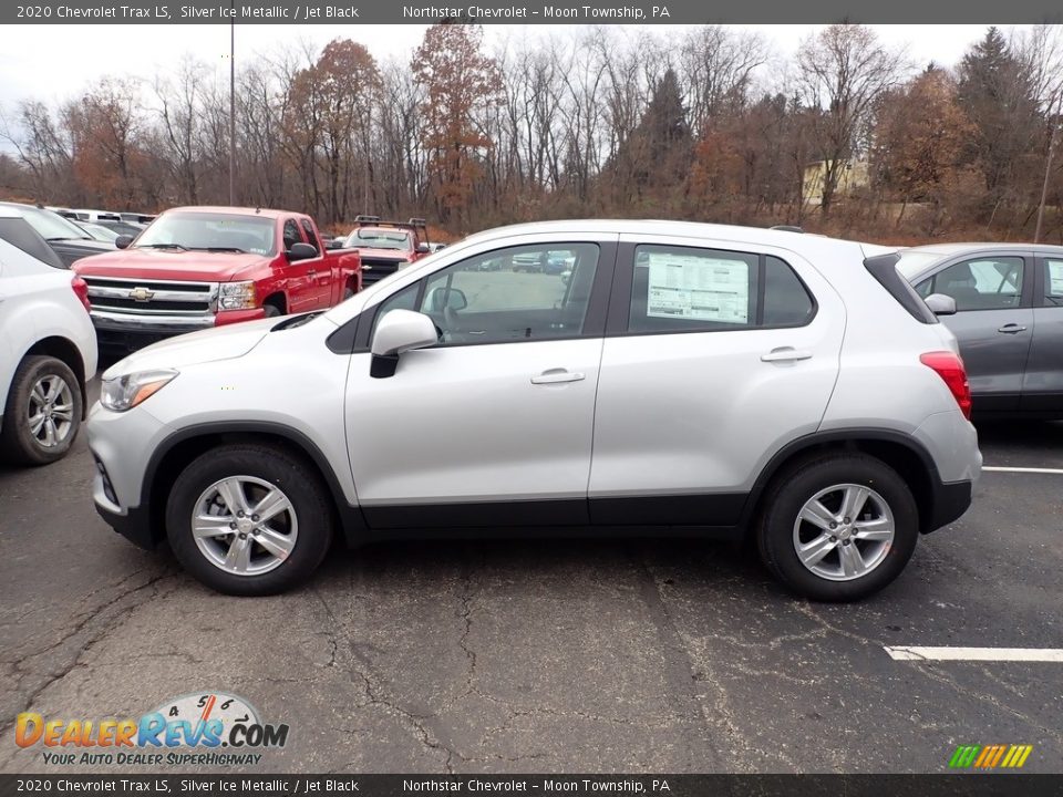 2020 Chevrolet Trax LS Silver Ice Metallic / Jet Black Photo #2
