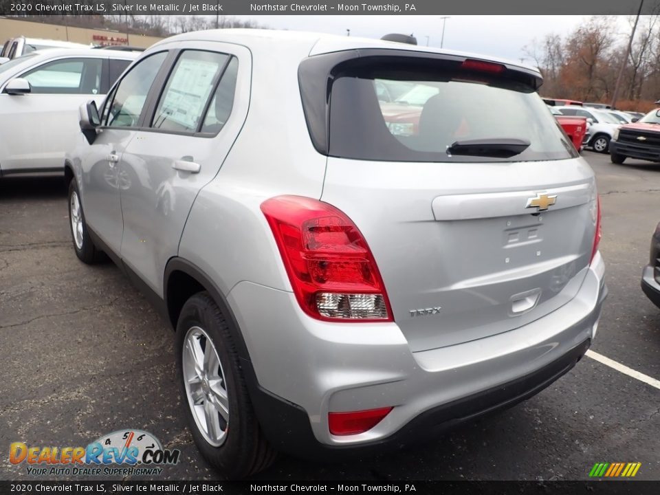2020 Chevrolet Trax LS Silver Ice Metallic / Jet Black Photo #3