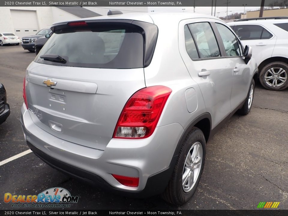 2020 Chevrolet Trax LS Silver Ice Metallic / Jet Black Photo #5