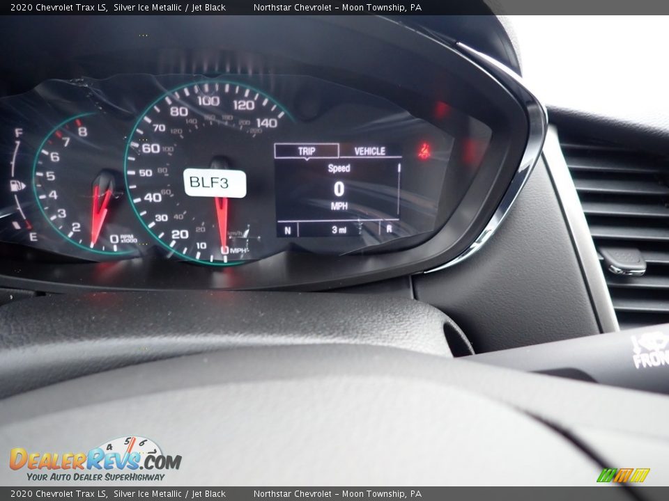 2020 Chevrolet Trax LS Silver Ice Metallic / Jet Black Photo #19