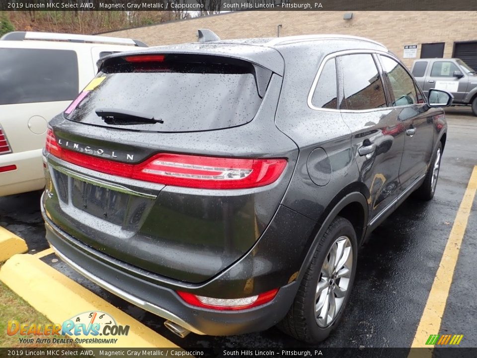2019 Lincoln MKC Select AWD Magnetic Gray Metallic / Cappuccino Photo #4