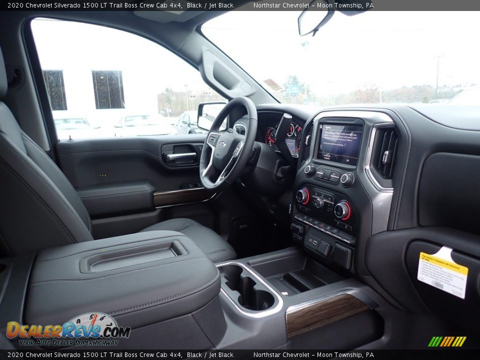 2020 Chevrolet Silverado 1500 LT Trail Boss Crew Cab 4x4 Black / Jet Black Photo #11