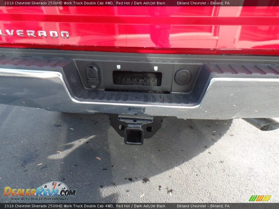 2019 Chevrolet Silverado 2500HD Work Truck Double Cab 4WD Red Hot / Dark Ash/Jet Black Photo #11