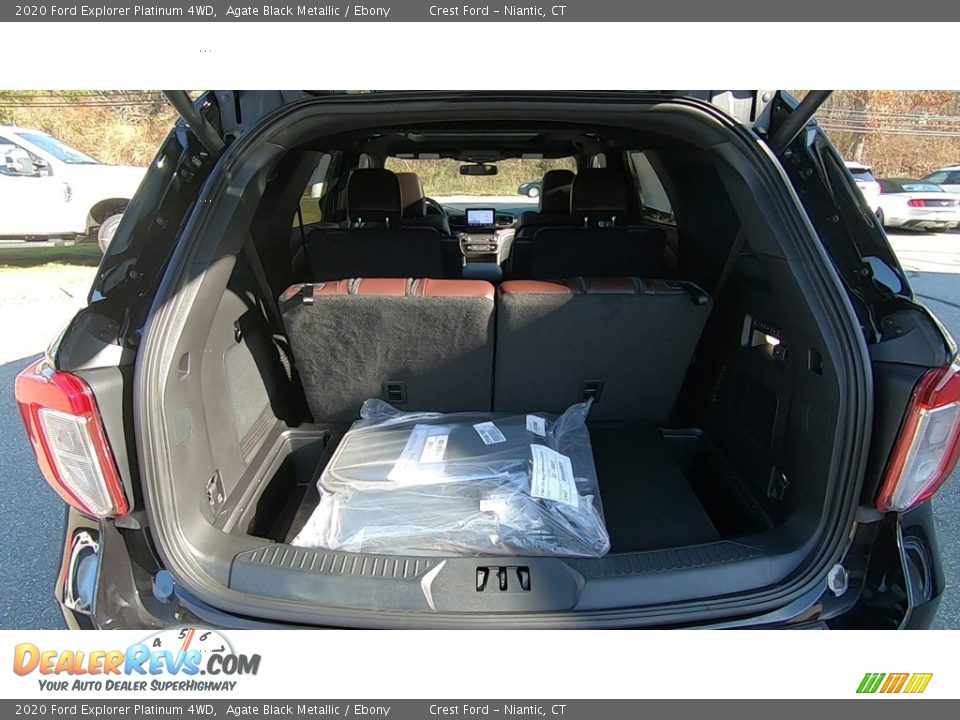 2020 Ford Explorer Platinum 4WD Agate Black Metallic / Ebony Photo #21