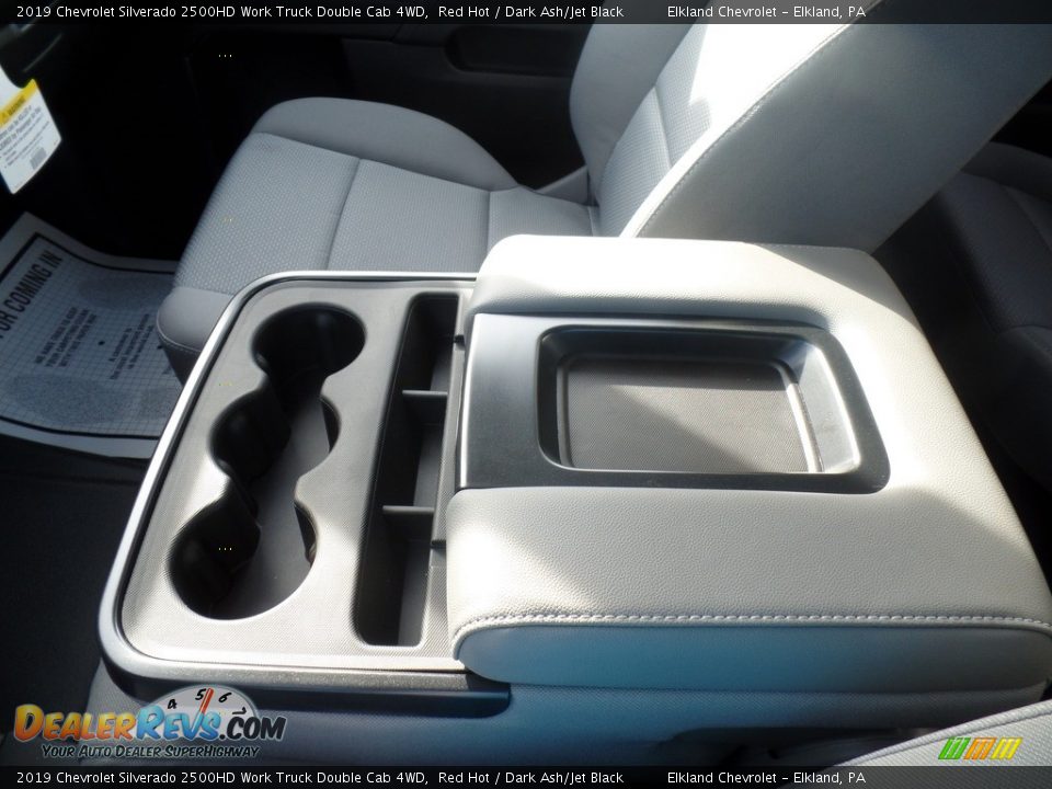 2019 Chevrolet Silverado 2500HD Work Truck Double Cab 4WD Red Hot / Dark Ash/Jet Black Photo #29