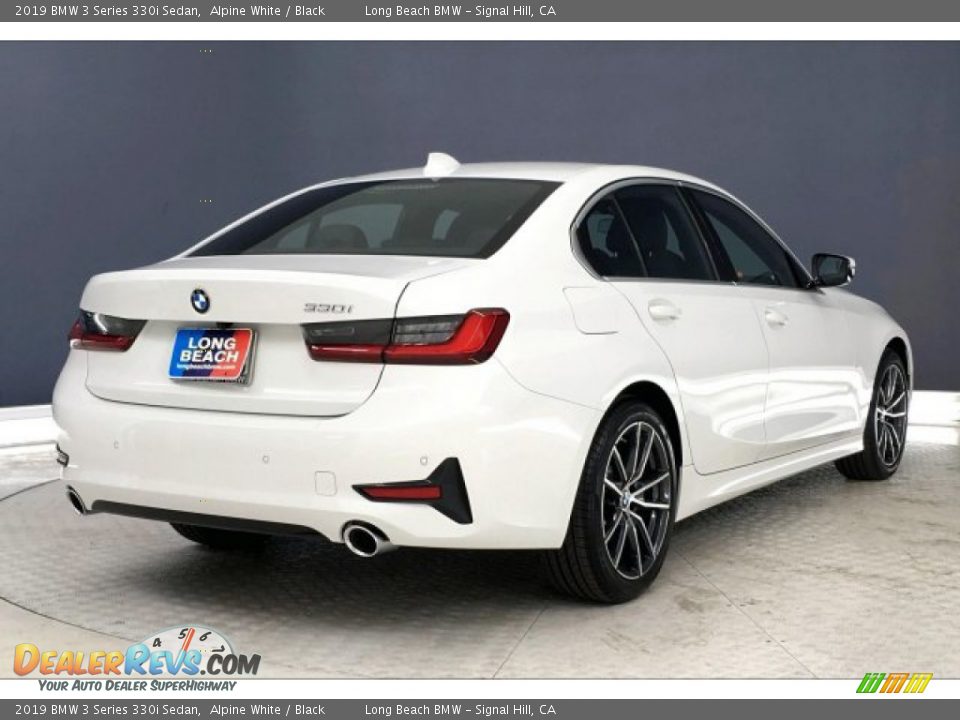 2019 BMW 3 Series 330i Sedan Alpine White / Black Photo #30