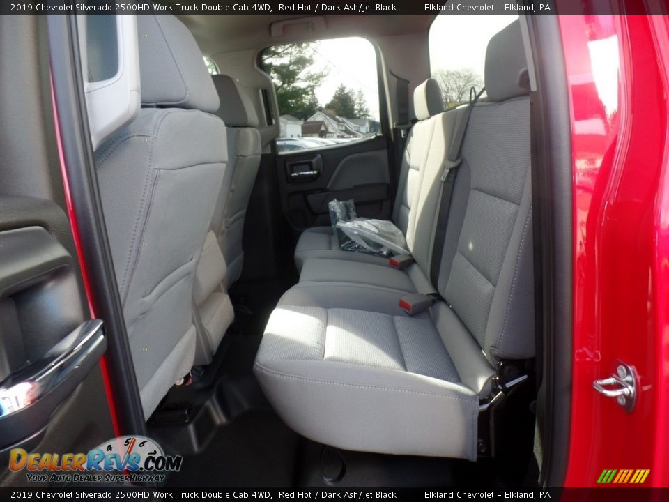 2019 Chevrolet Silverado 2500HD Work Truck Double Cab 4WD Red Hot / Dark Ash/Jet Black Photo #31