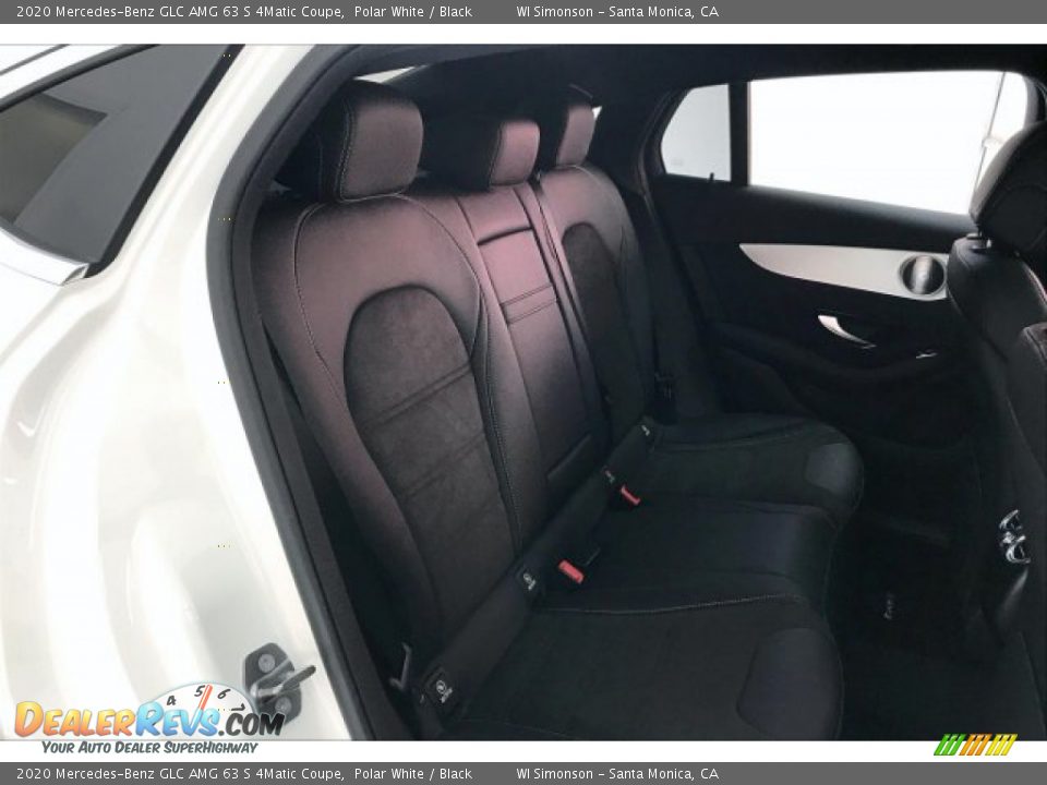 2020 Mercedes-Benz GLC AMG 63 S 4Matic Coupe Polar White / Black Photo #13