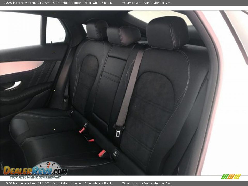 2020 Mercedes-Benz GLC AMG 63 S 4Matic Coupe Polar White / Black Photo #15