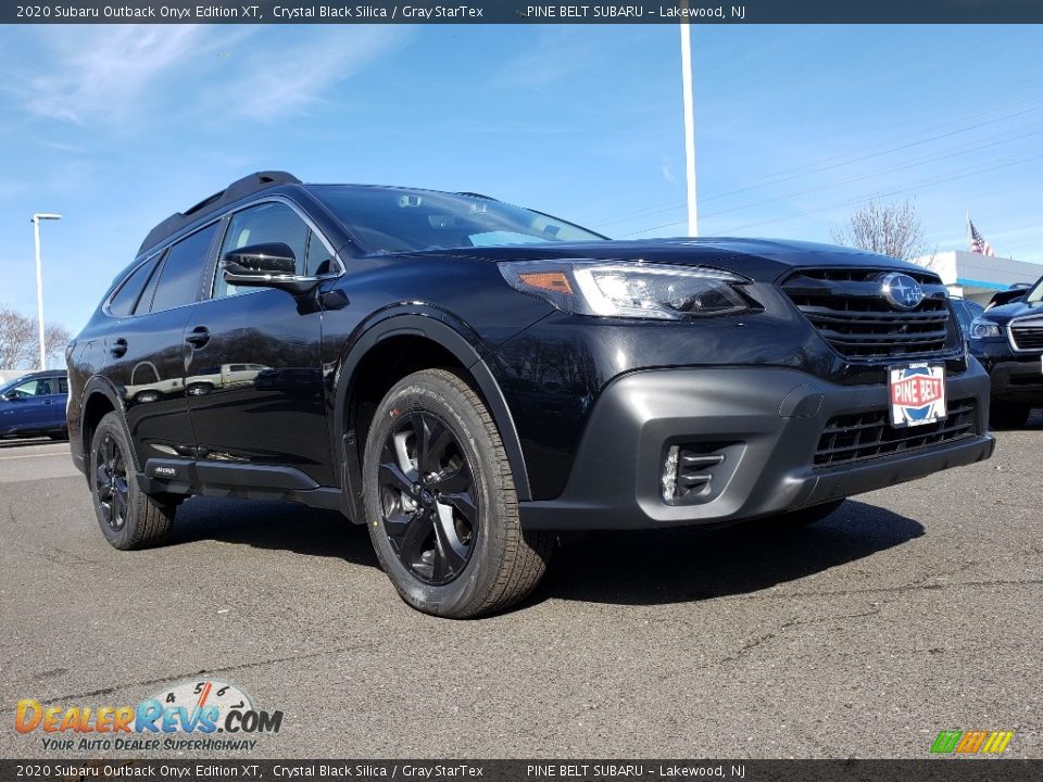 2020 Subaru Outback Onyx Edition XT Crystal Black Silica / Gray StarTex Photo #1