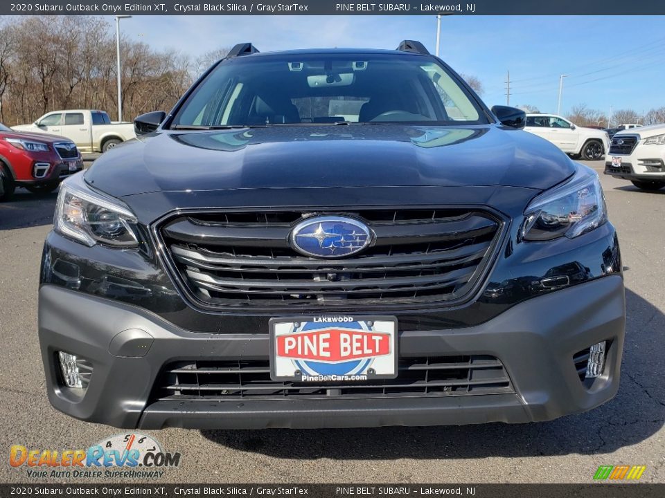 2020 Subaru Outback Onyx Edition XT Crystal Black Silica / Gray StarTex Photo #2